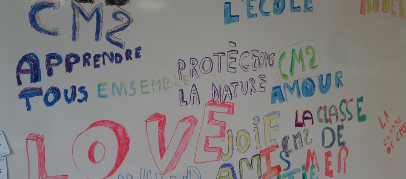 Classe de Cm2 : jeu collectif en Eps et projet Street Art