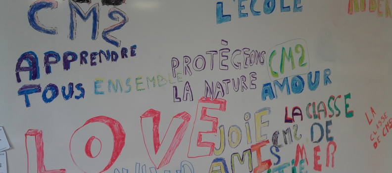 Classe de Cm2 : jeu collectif en Eps et projet Street Art