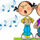 Les enfants de l’école vous offrent des chants à écouter