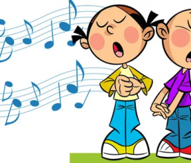 Les enfants de l’école vous offrent des chants à écouter