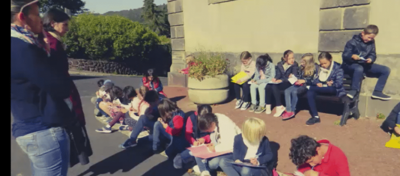 Sortie de la classe de CM1 en Haute-Loire