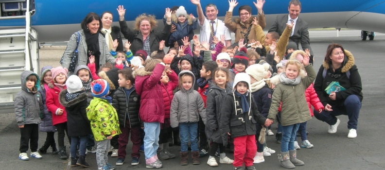 Visite à l’aéroport d’Aulnat