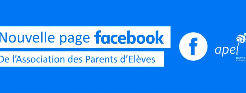 L’Apel Chatel est sur Facebook!