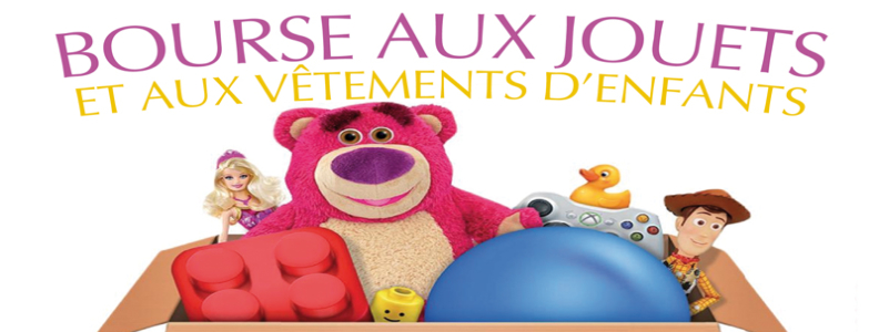 Bourse aux jouets et aux vêtements d&rsquo;enfant