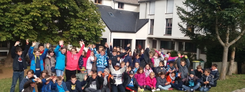 Classe rousse : Une première journée bien remplie !!!!